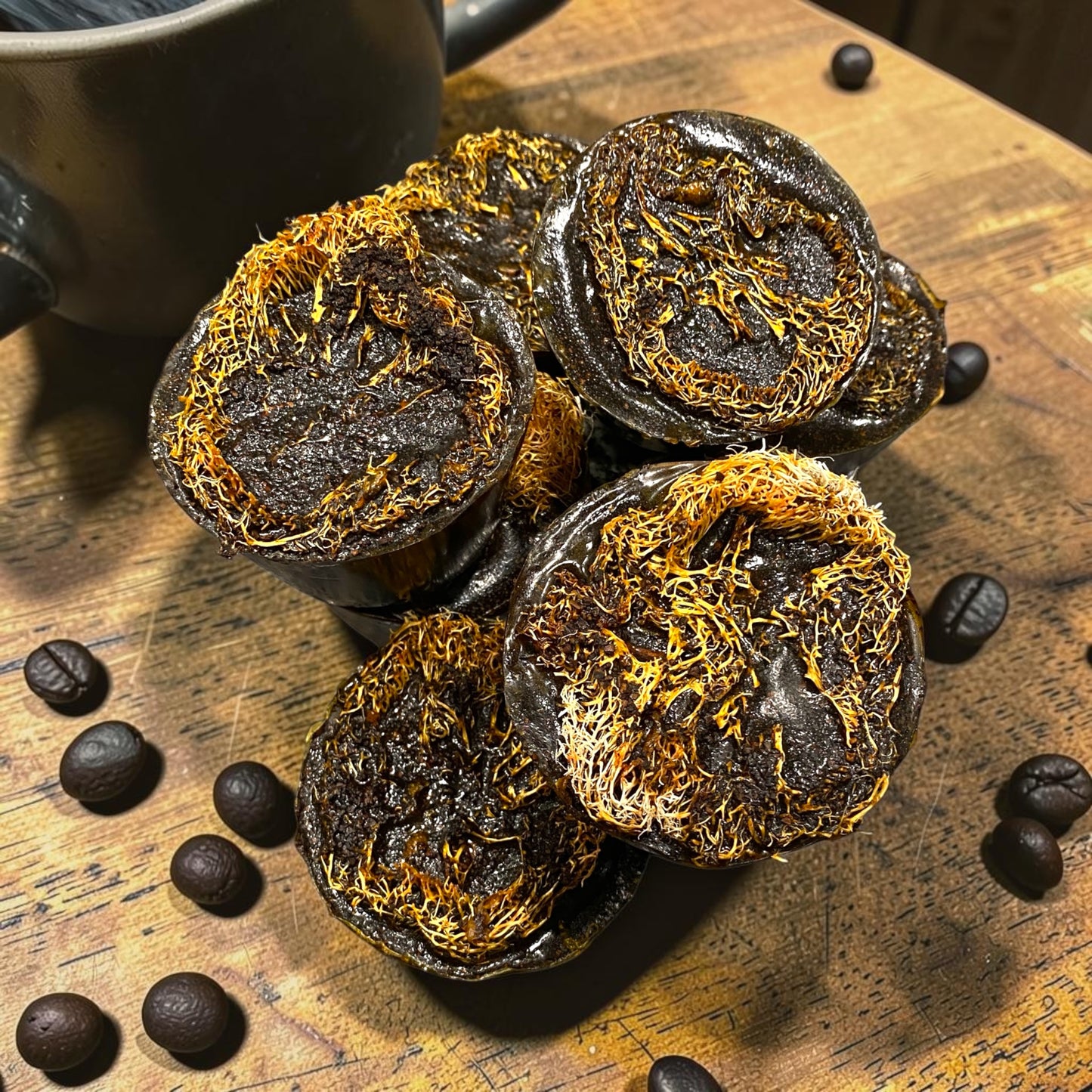 The Coffee Bar Loofah Spa Soap