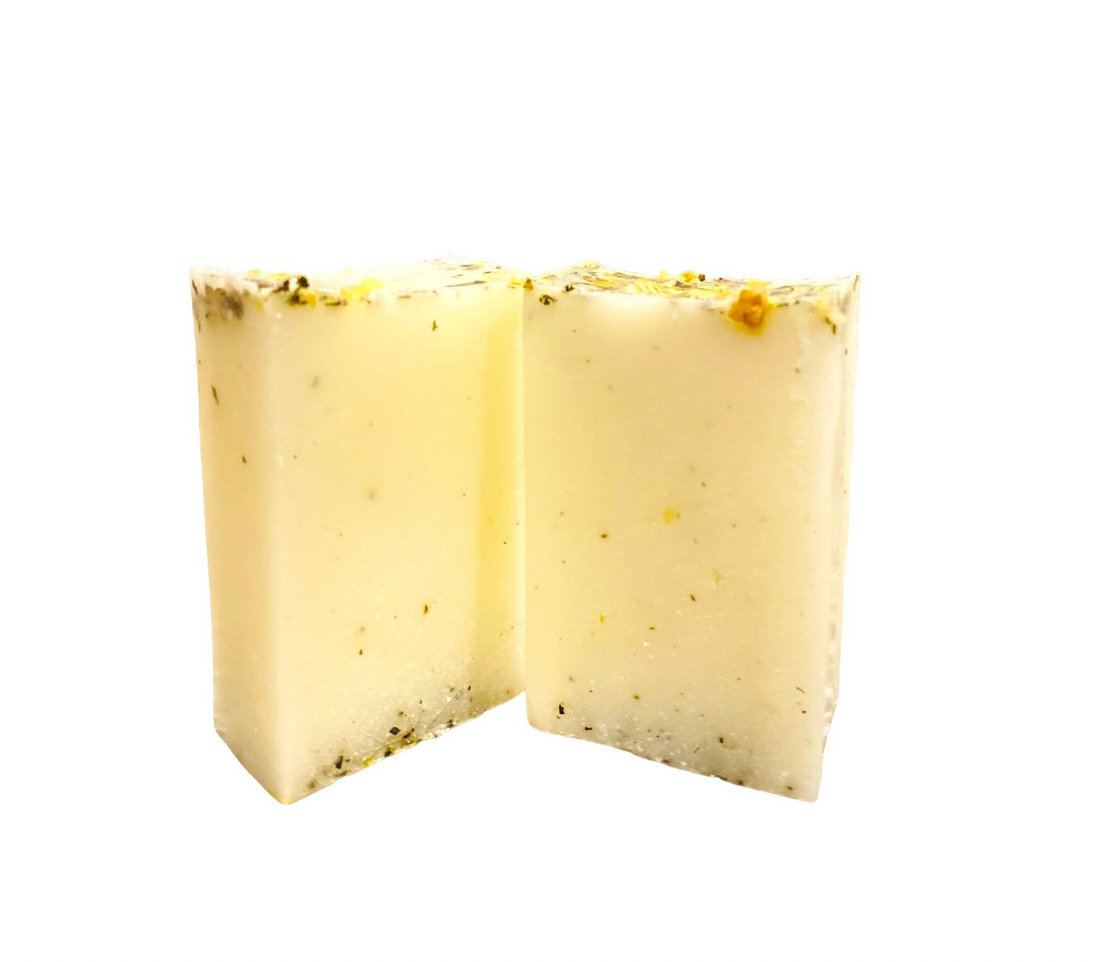 White Bath Soap