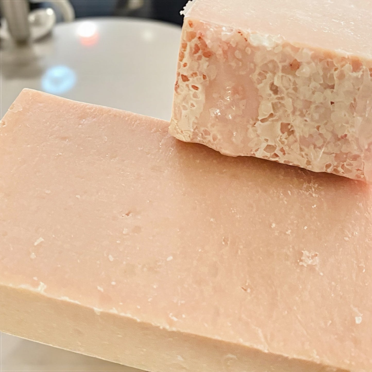 Rose Quartz Soap+Goat Milk+Sea Salt
