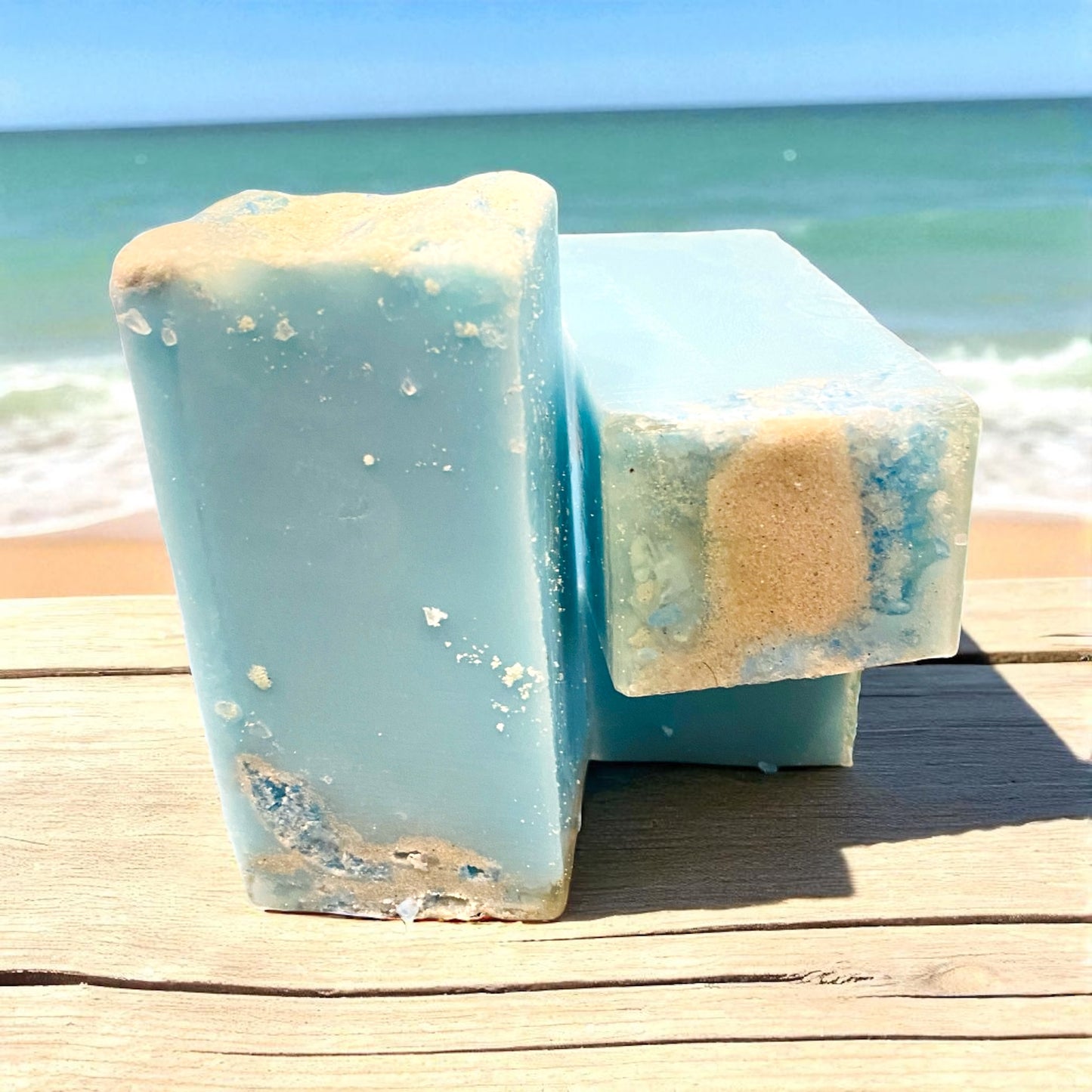 California Beach Sea Salt Soap Tallow + Goat Milk