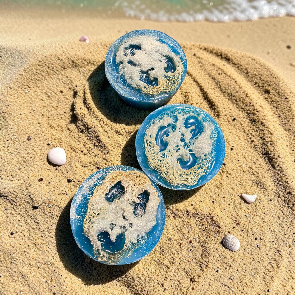 California Beach Loofah Spa Soap