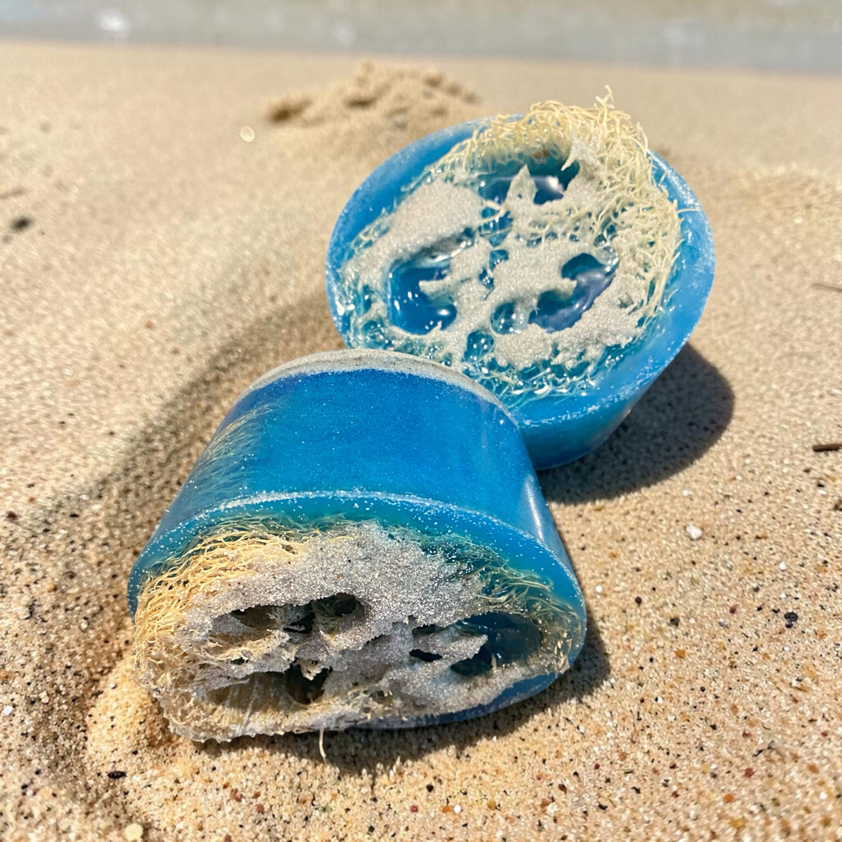 California Beach Loofah Spa Soap