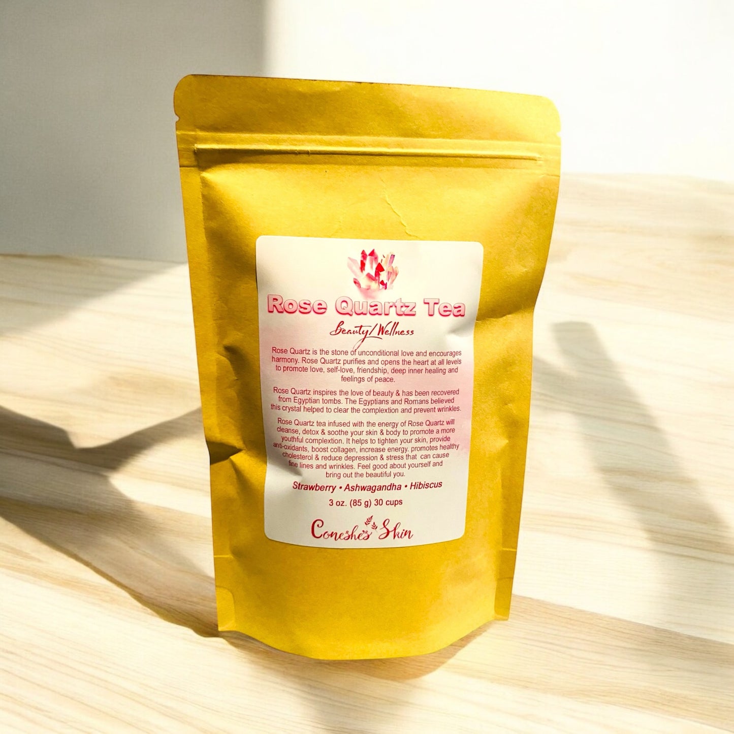 Rose Quartz Tea/Beauty Wellness