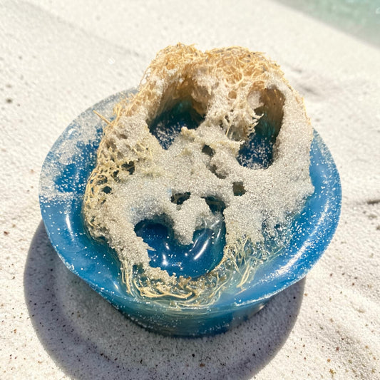 California Beach Loofah Spa Soap