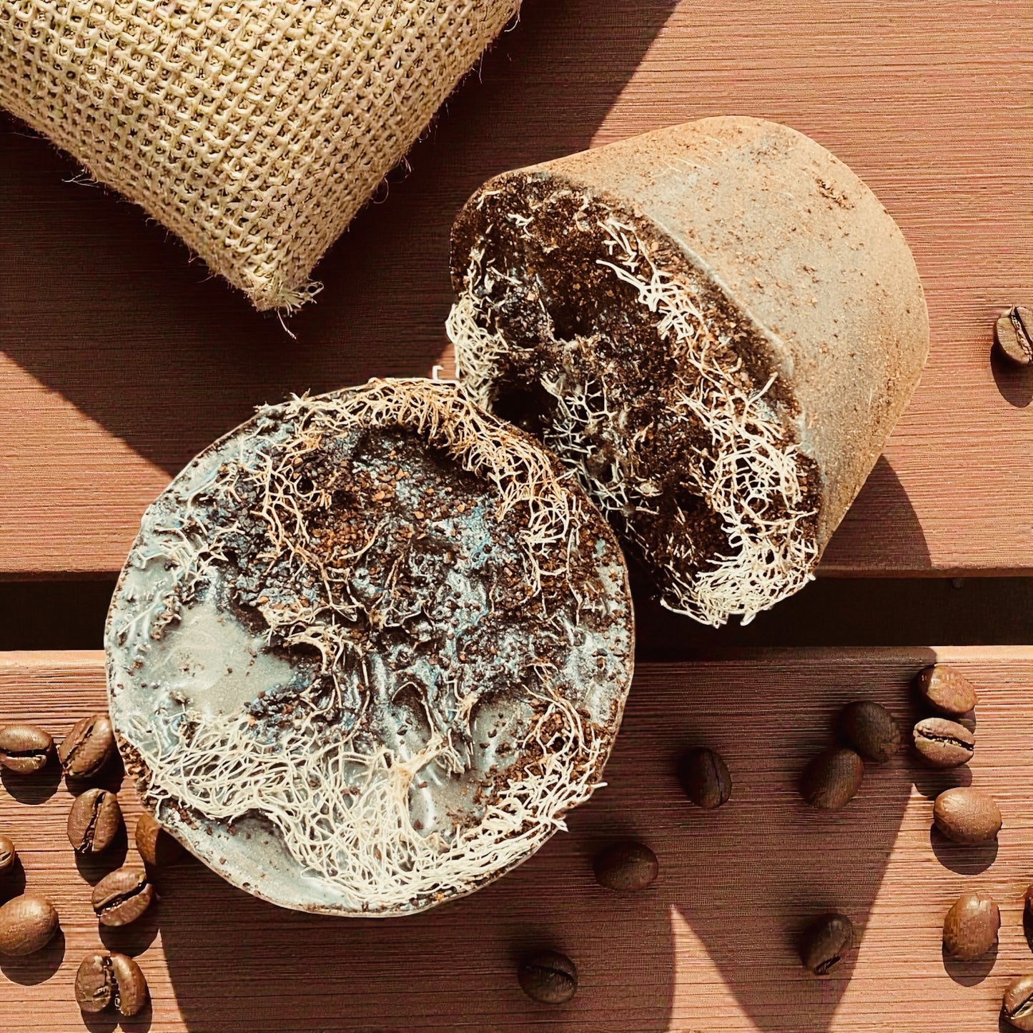 The Coffee Bar Loofah Spa Soap