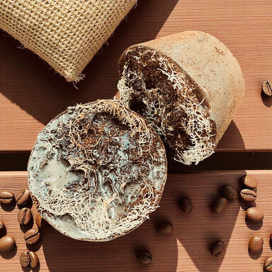 The Coffee Bar Loofah Spa Soap