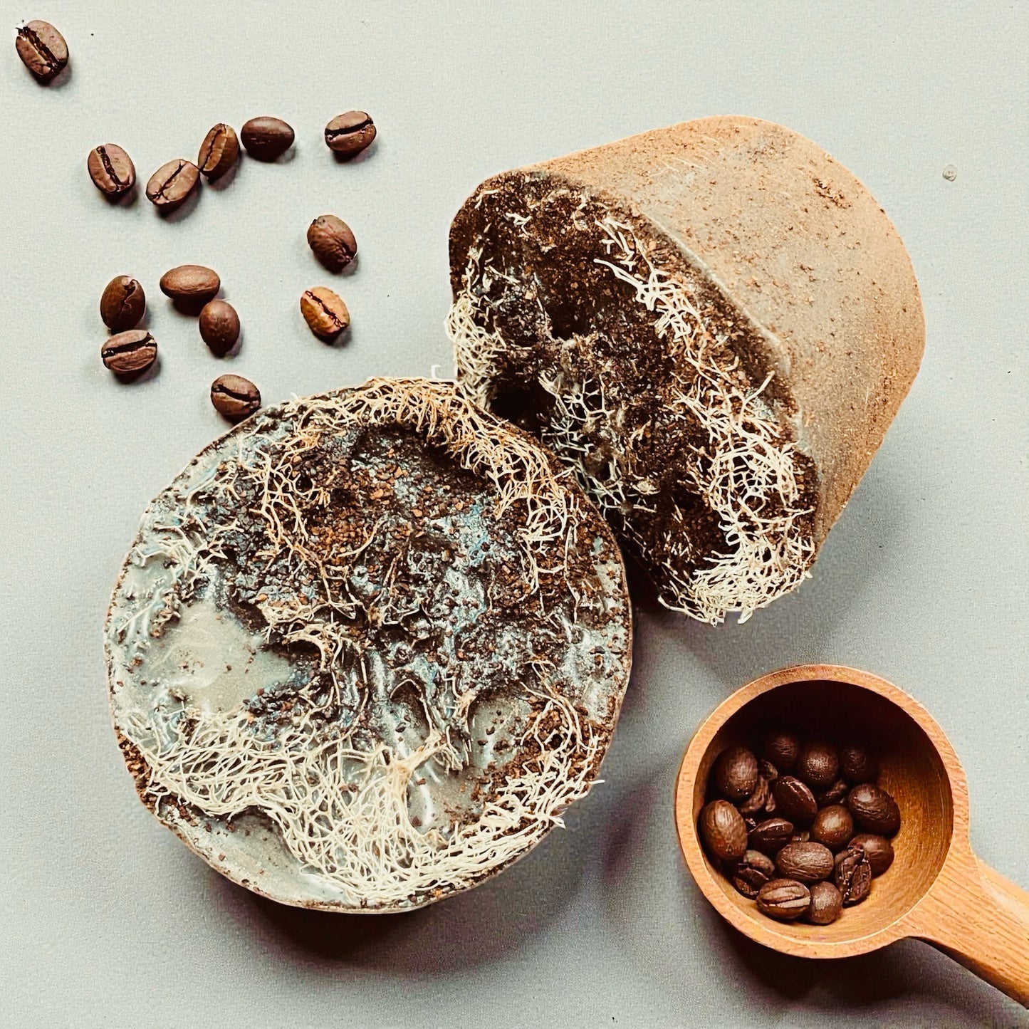 The Coffee Bar Loofah Spa Soap