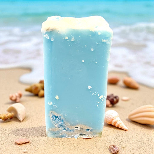 California Beach Sea Salt Soap Tallow + Goat Milk