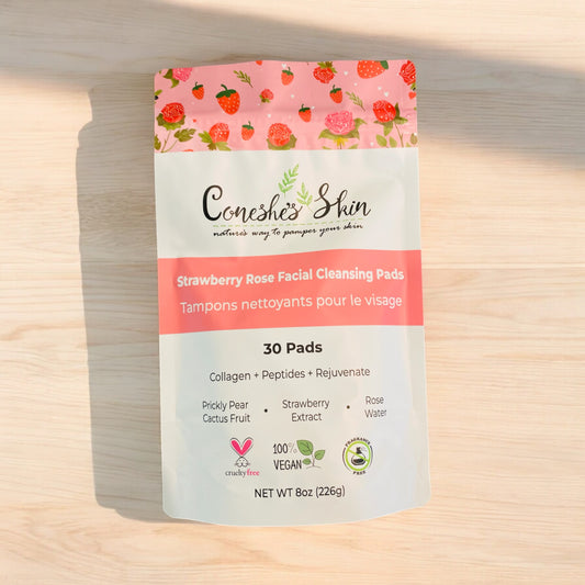 Advanced Strawberry Rose Facial Cleansing Pads