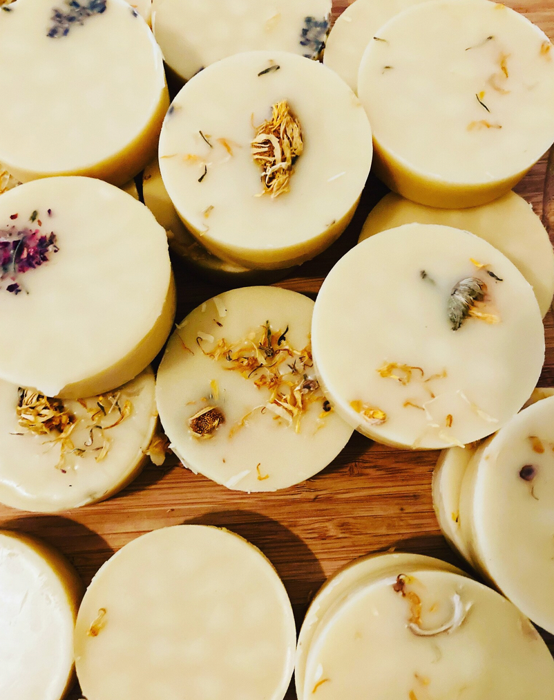 Green Tea Lavender Lotion Bar