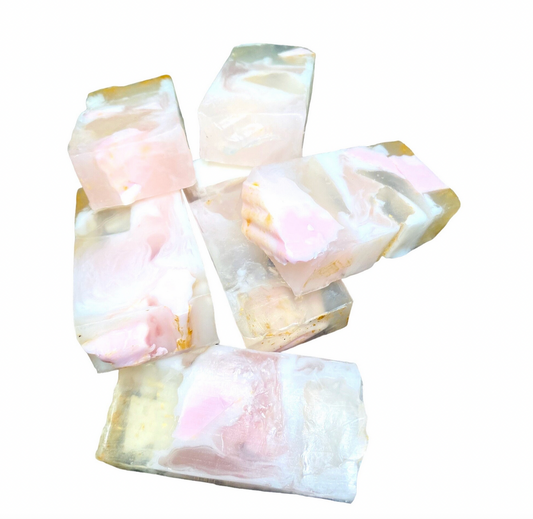 Rose Quartz Soap +Organic+ Rosehip Seed Oil