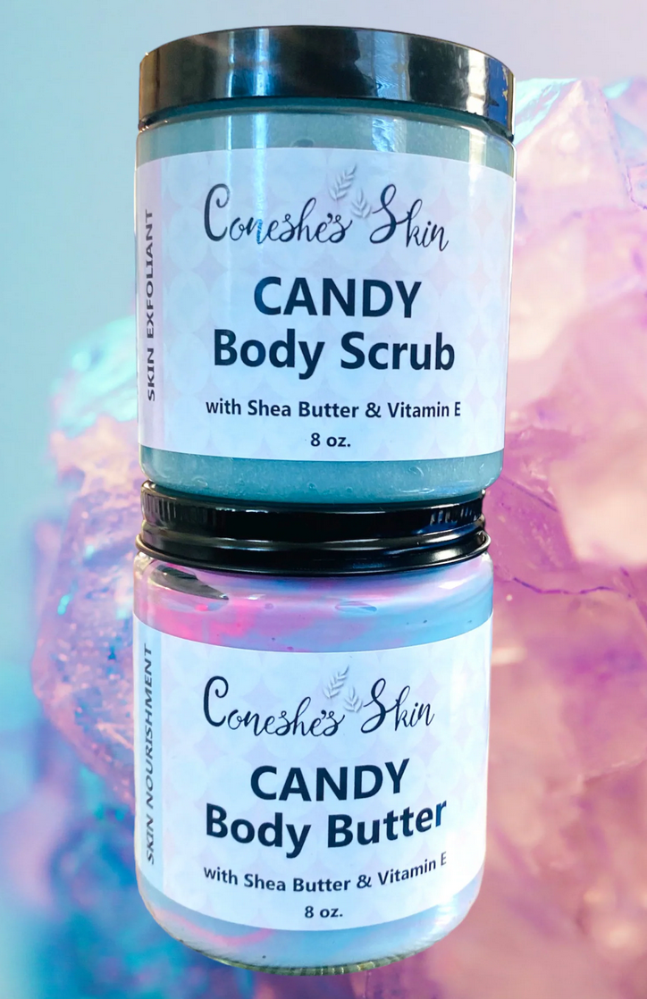 Candy Set Body Butter/Body Scrub