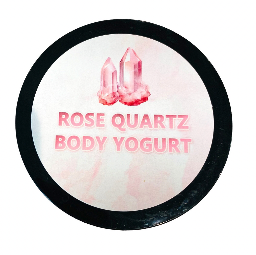 Premium Rose Quartz Goats Milk Body Yogurt Highly Concentrated