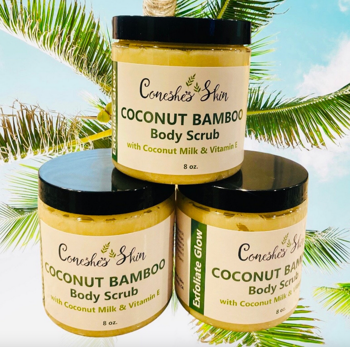 Coconut Bamboo Body Scrub